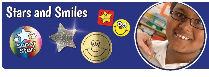 Stars and Smiles Stickers