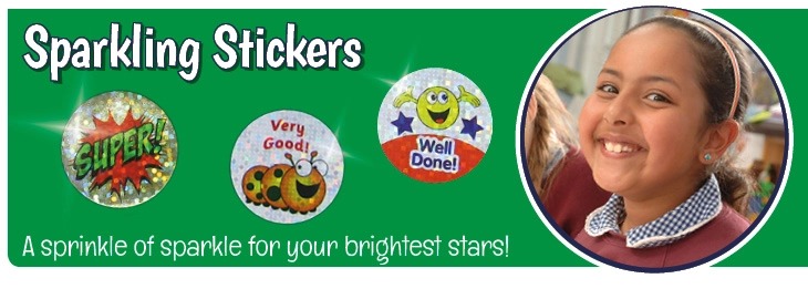 Sparkling School Stickers